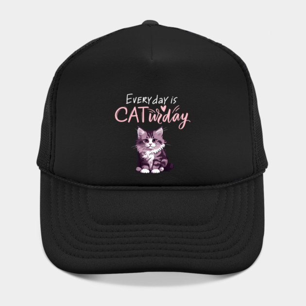Everyday Is Caturday Quote For Cat Lovers by BirdsnStuff