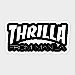 Filipino Thrilla From Manila Pacquiao Sticker
