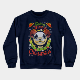 One Piece - Going Merry Christmas Ugly Sweater Crewneck Sweatshirt