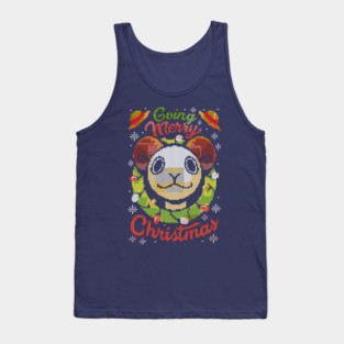 One Piece - Going Merry Christmas Ugly Sweater Tank Top