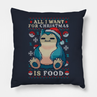 Funny Monster - Christmas Ugly Sweater Pillow