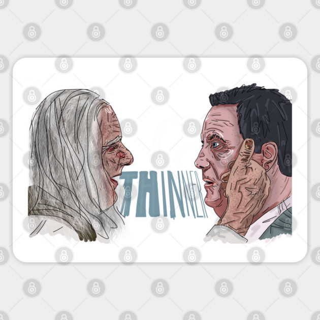 Thinner: Dat Touch Sticker by 51Deesigns