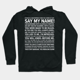 Loki Quotes Hoodie