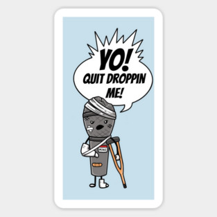 Mike Drop Sticker