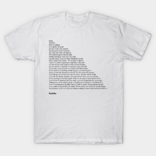 Buddha Quotes T-Shirt