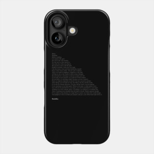 Buddha Quotes Phone Case