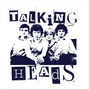Talking-Heads Posters and Art