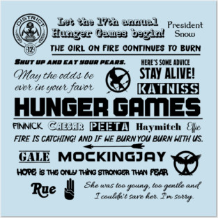 Hunger Games Posters and Art