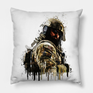 Blackbeard Operator Pillow