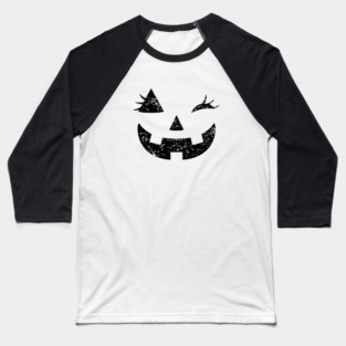Jack O Lantern Baseball T-Shirt