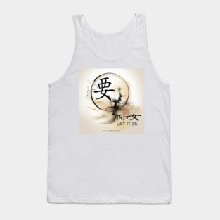 Zen Let It Be Tank Top
