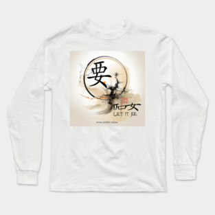 Zen Let It Be Long Sleeve T-Shirt