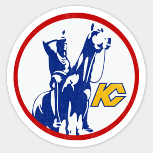 Defunct - Kansas City Scouts Hockey 1974 Sticker