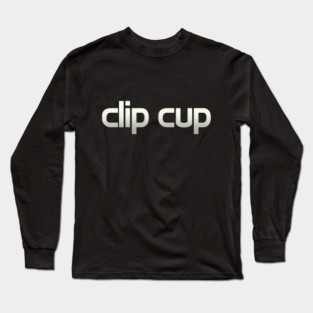 Clip Cup Long Sleeve T-Shirt