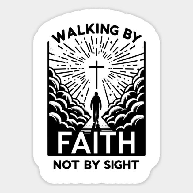 Walking by Faith Not by Sight Magnet by Frank Ring