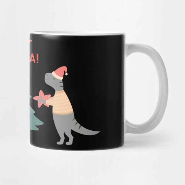 Dinosaur Santa Christmas by The WYLD Tribe