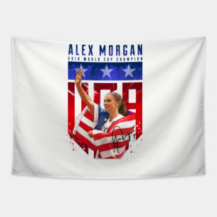 Alex Morgan World Cup Champion Tapestry