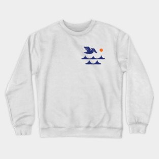 Pelican Color Tee Crewneck Sweatshirt