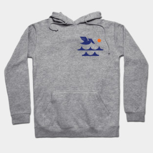 Pelican Color Tee Hoodie
