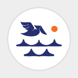 Pelican Color Tee Magnet