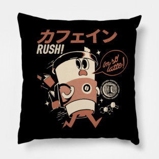 I'm so Latte! -  A Late Coffee Pillow