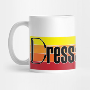 Retro Dressage Mug