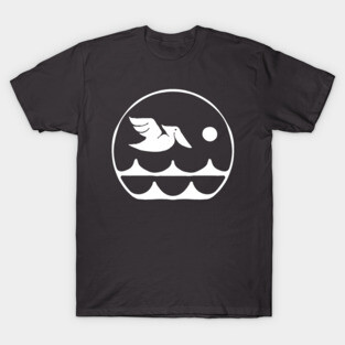Drift White Circle Pelican T-Shirt