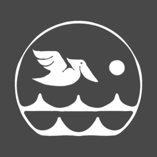 Drift White Circle Pelican T-Shirt