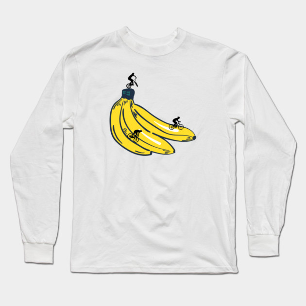 Banana Bike Park Long Sleeve T-Shirt by RIDECAMP