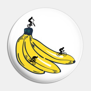 Banana Bike Park Pin