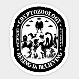 Cryptid Creatures Sticker