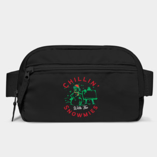 Chillin With The Snowmies Christmas Holiday Design Bag