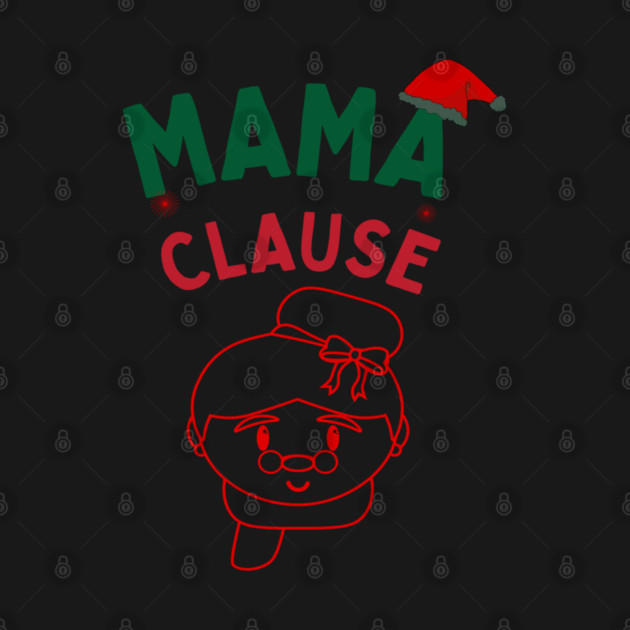 Mama Clause, Santa Cute Christmas Design by BirdsnStuff