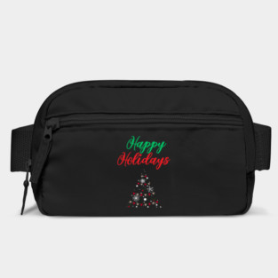 Happy Holidays, Xmas, Christmas Tree Design Bag