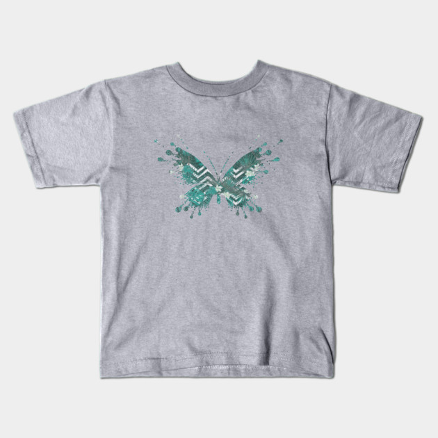 Butterfly Tropical Kids T-Shirt by logiamerch