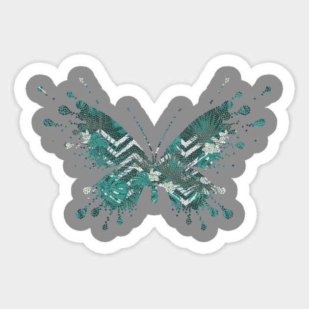 Butterfly Tropical Sticker by logiamerch