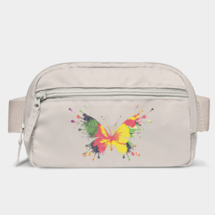 Colorful Tropical Butterfly Design Bag