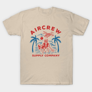 US Navy Aircrew Rescue Swimmer Supply Company T-Shirt