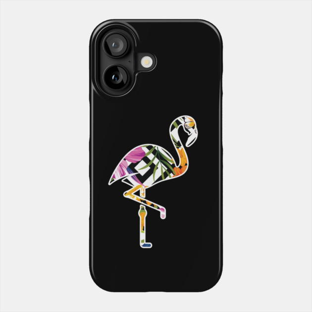 Tropical Flamingo Phone Case by logiamerch