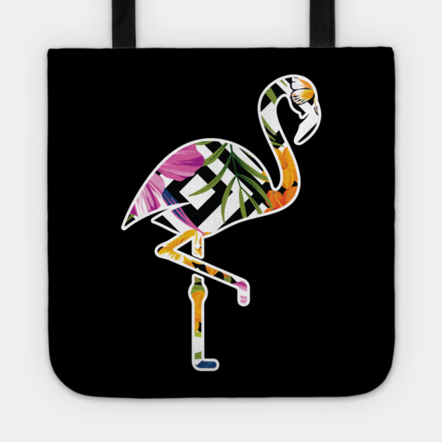 Tropical Flamingo Tote by logiamerch