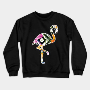 Tropical Flamingo Crewneck Sweatshirt