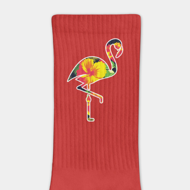 Tropical Flamingo Floral by logiamerch