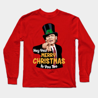 BILL Merry Christmas Long Sleeve T-Shirt