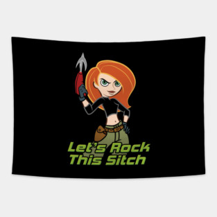 Let's Rock This Sitch Tapestry