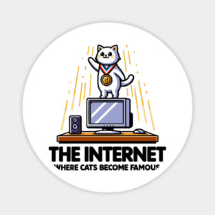 The Internet Where Cats Become Famous Magnet