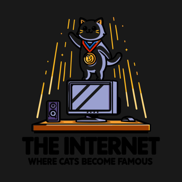 The Internet Where Cats Become Famous by Frank Ring