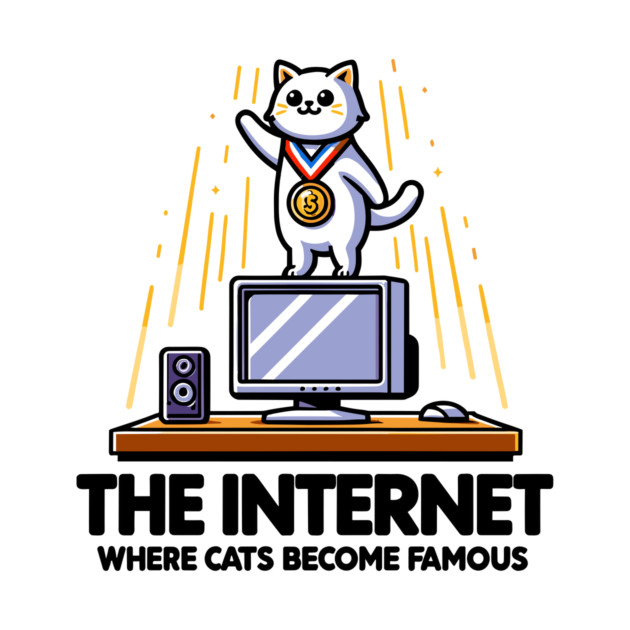 The Internet Where Cats Become Famous by Frank Ring