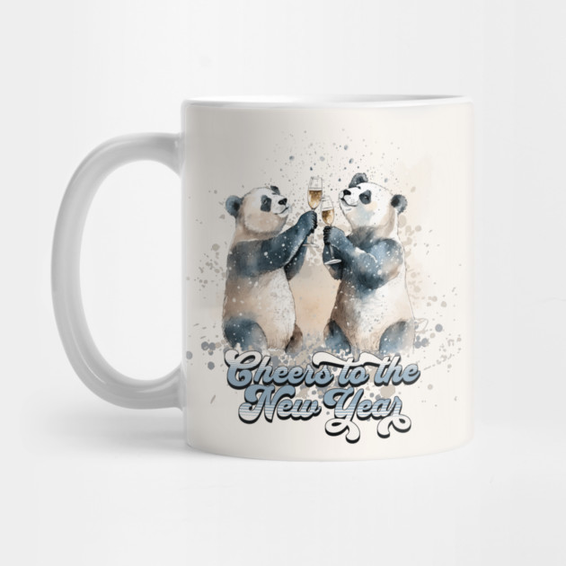New Year Pandas by HolidayBug