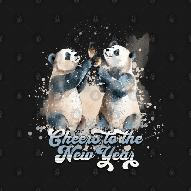New Year Pandas by HolidayBug
