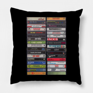Classic cassette tape Pillow